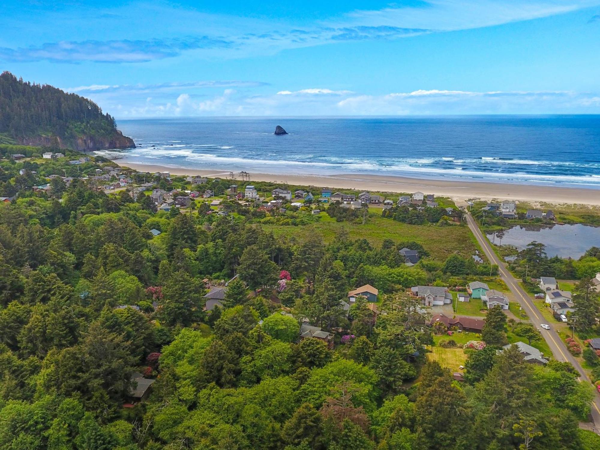 Woods Waves: Luxury Coast Cabin King Beds Pets Tillamook Kültér fotó