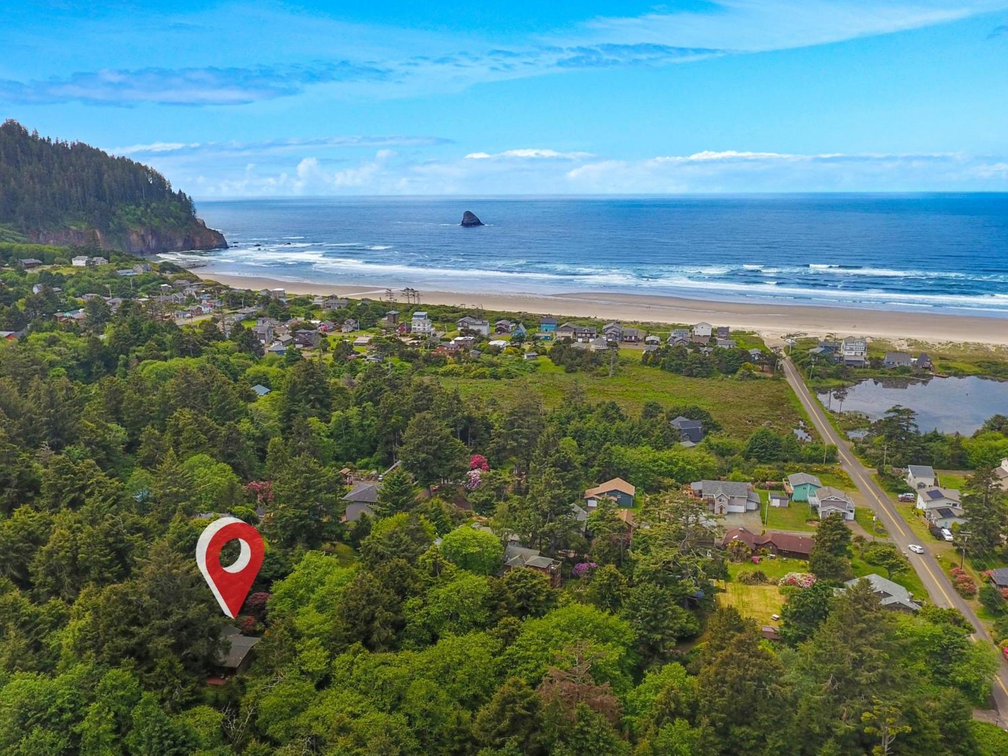 Woods Waves: Luxury Coast Cabin King Beds Pets Tillamook Kültér fotó