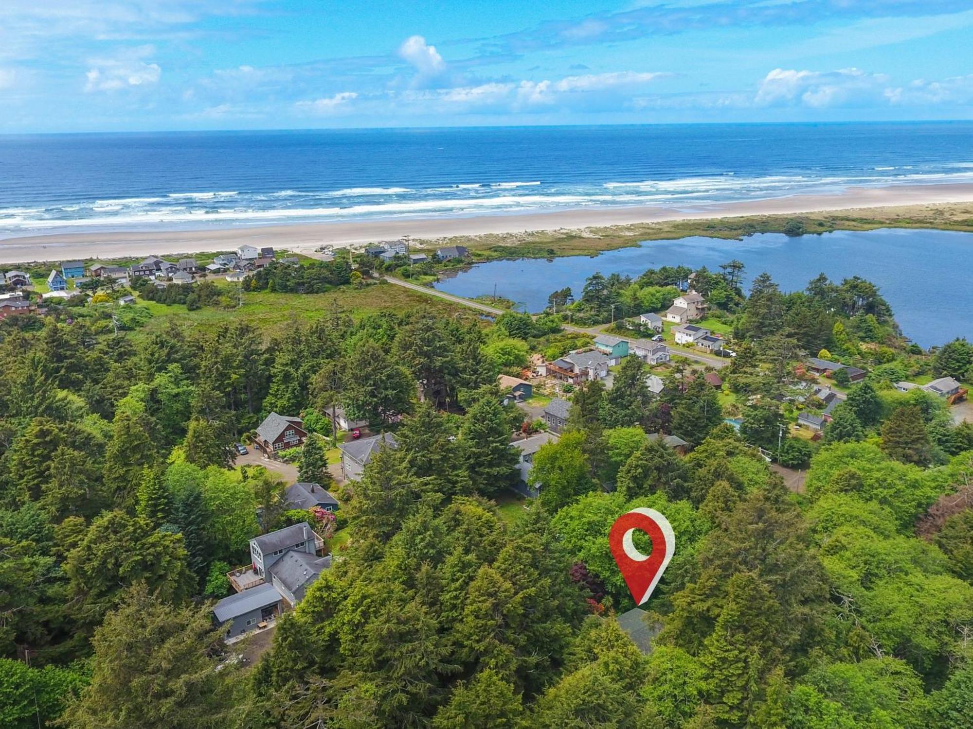 Woods Waves: Luxury Coast Cabin King Beds Pets Tillamook Kültér fotó