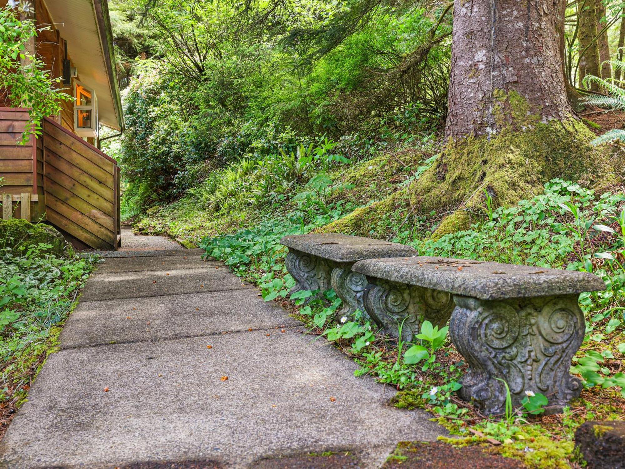 Woods Waves: Luxury Coast Cabin King Beds Pets Tillamook Kültér fotó
